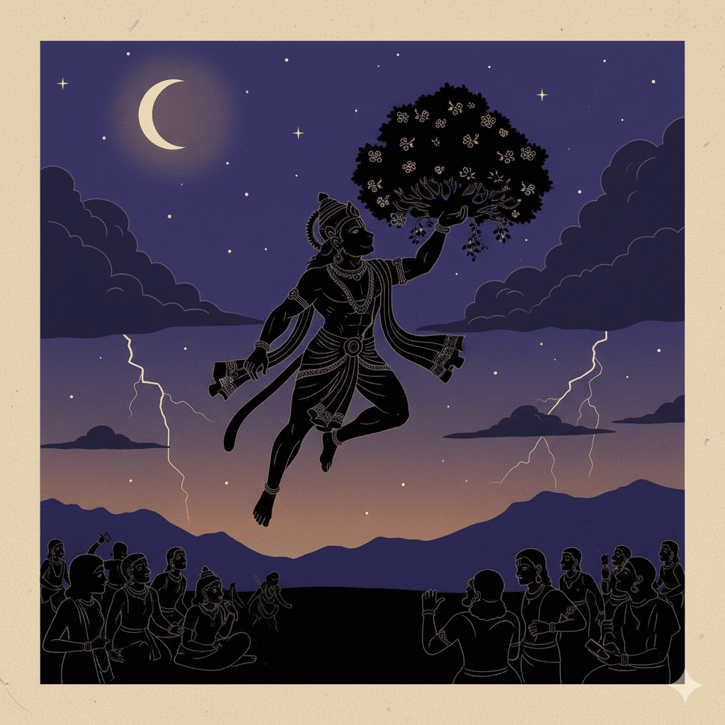 Hanuman - Devotee of Lord Vishnu