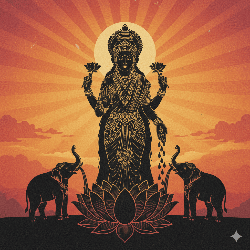 Goddess Lakshmi - Divine consort of Lord Vishnu, goddess of wealth and prosperity