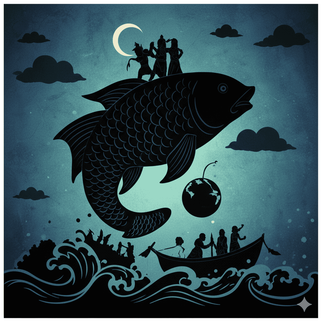 1. Matsya (The Fish) - Dashavatara avatar of Lord Vishnu