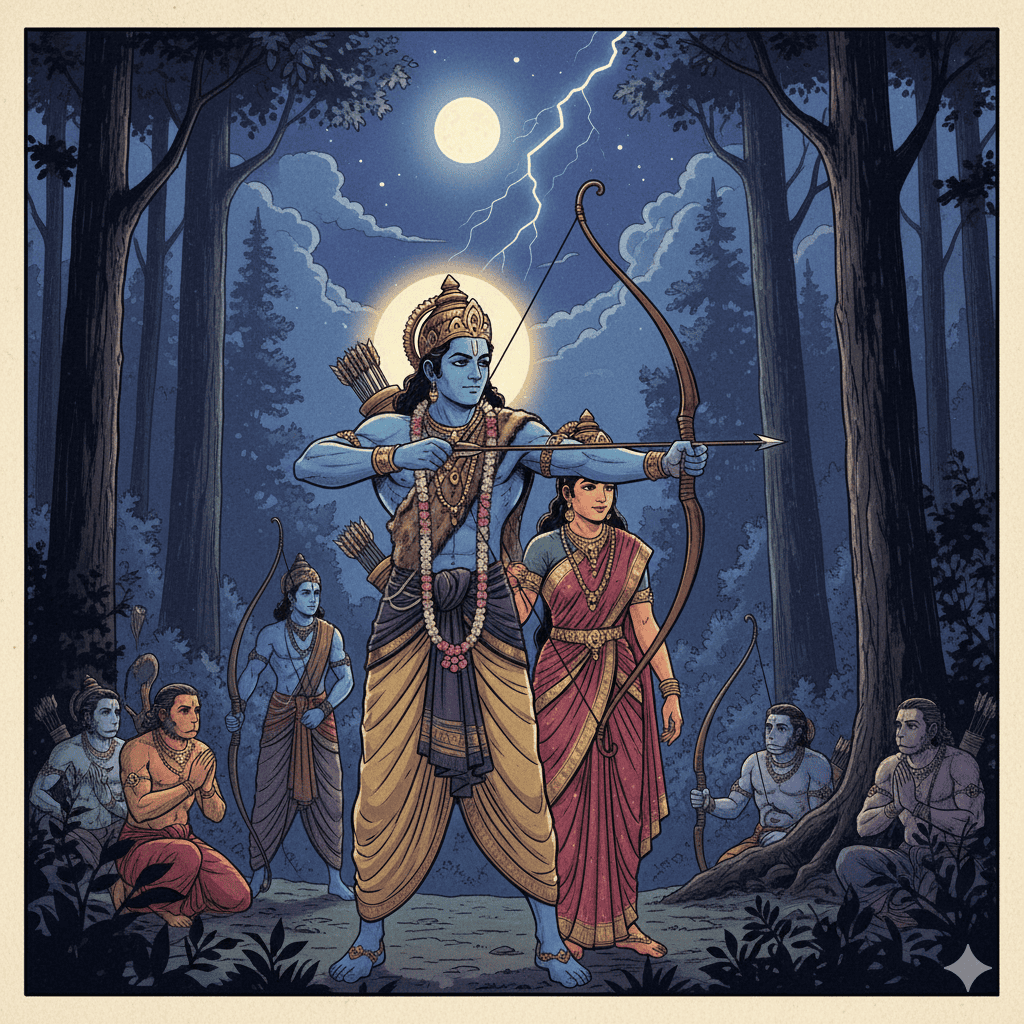 7. Rama (The Prince of Ayodhya) - Dashavatara avatar of Lord Vishnu